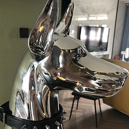 Escultura Doberman em Resina