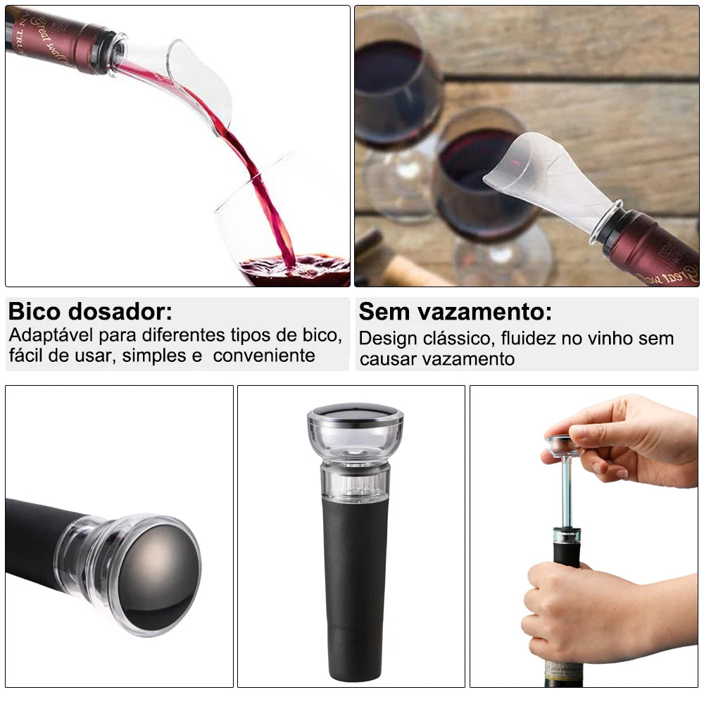 Abridor de Vinho Automático